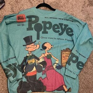 Popeye Graphic Sweater